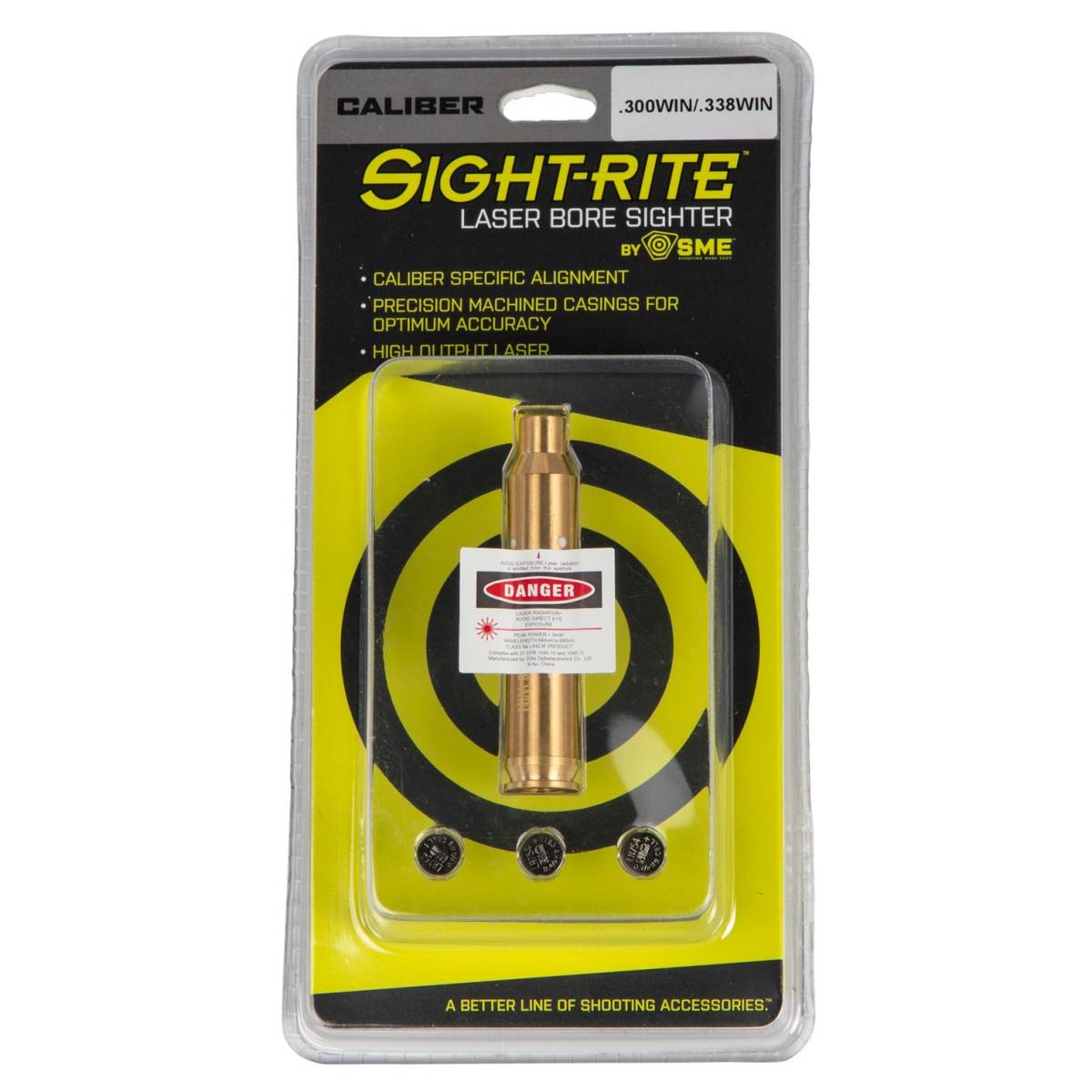 SME XSIBL300WIN Sight-Rite Laser Bore Sighting System 300 Win Mag, Brass-img-0