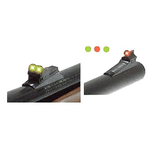 TruGlo TG110W Fiber-Optic Sights For Remington Black | Red Fiber Optic...-img-0