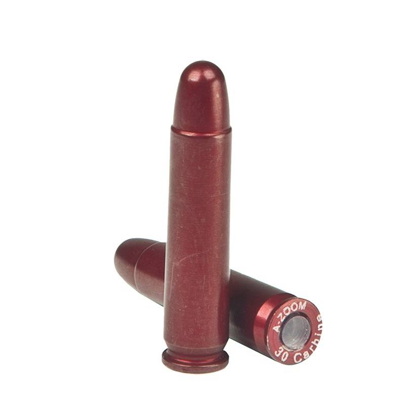 A-Zoom 12225 Rifle Snap Cap 30 Carbine Aluminum 2 Pack-img-0