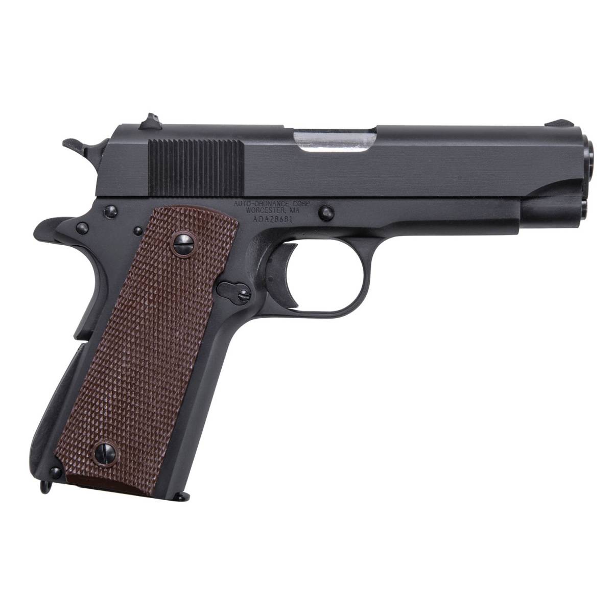 Auto-Ordnance 1911BKOC 1911 A1 Commander 45 ACP 7+1 4.25” Matte Black...-img-1