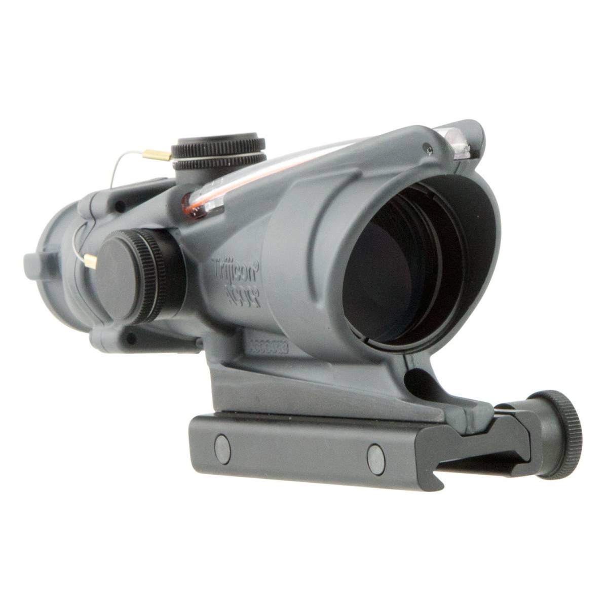 Trijicon 100308 ACOG Sniper Gray 4x 32mm Illuminated Red Chevron...-img-1