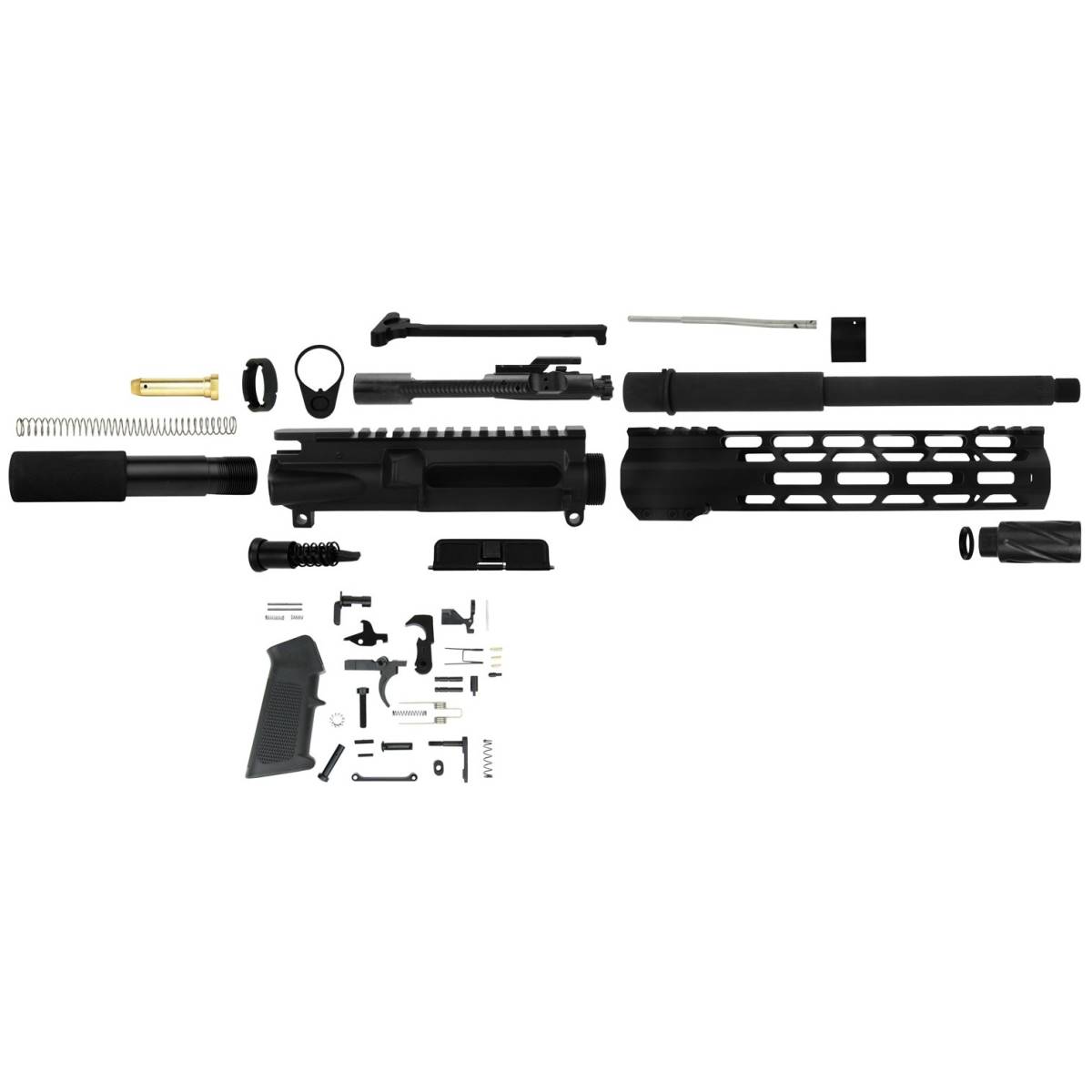TacFire SSPK300LPK10 AR Build Kit Pistol 300 Blackout Platform Black...-img-0