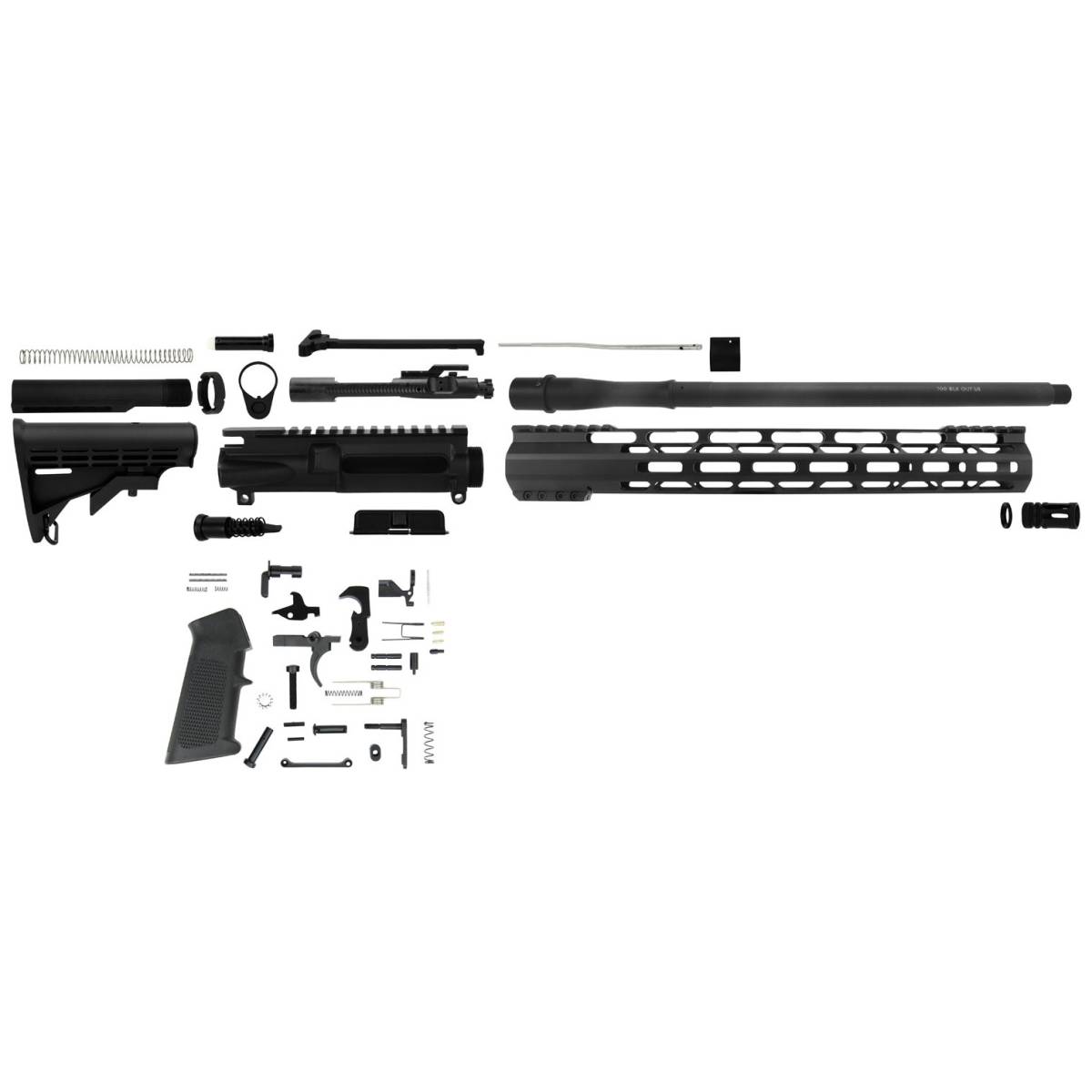 TacFire SSRK300LPK AR Build Kit Rifle 300 Blackout Platform Black...-img-0