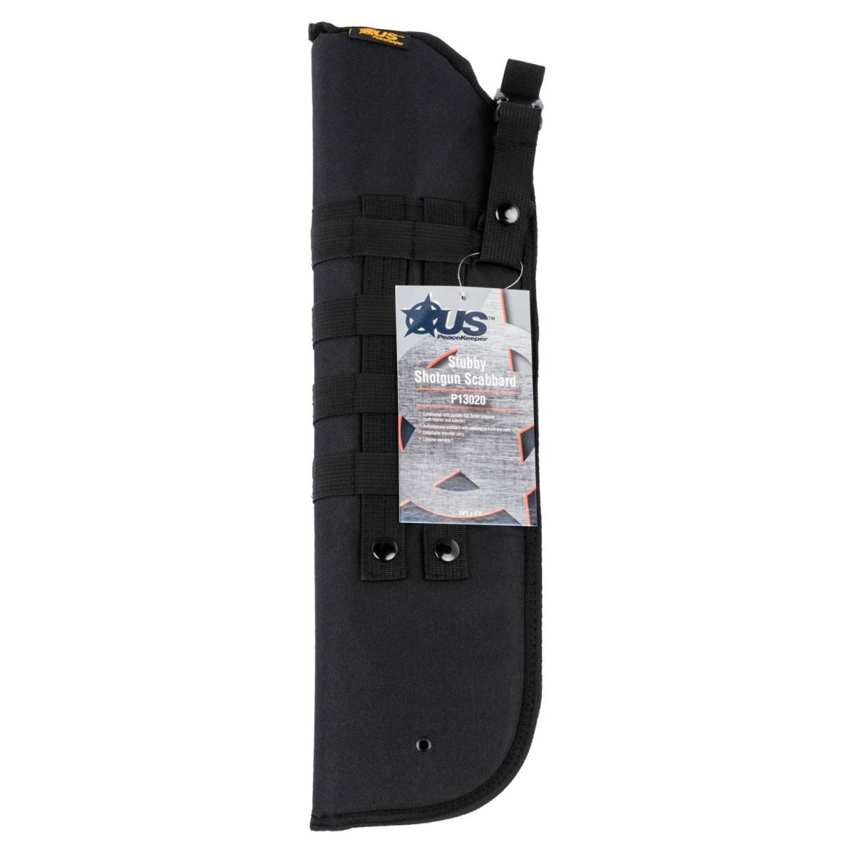 US PeaceKeeper P13020 Stubby Shotgun Scabbard made of 600D Polyester...-img-0
