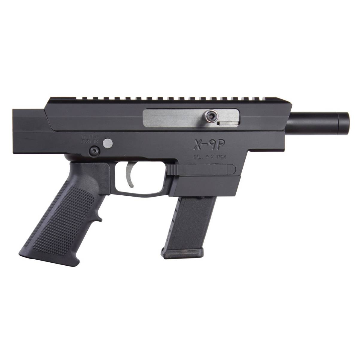 Excel EA09504 X-9P 9mm Luger 8.50” 17+1 Black Polymer Grip-img-0