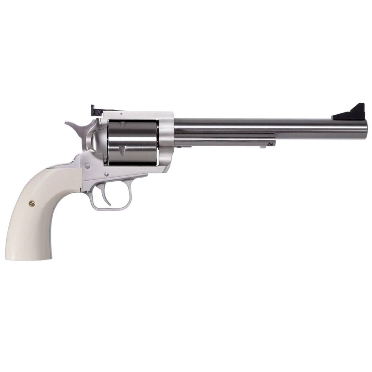 Magnum Research BFR Revolver .500 JRH 7.5” Stainless SS BISLEY GRIPS-img-2
