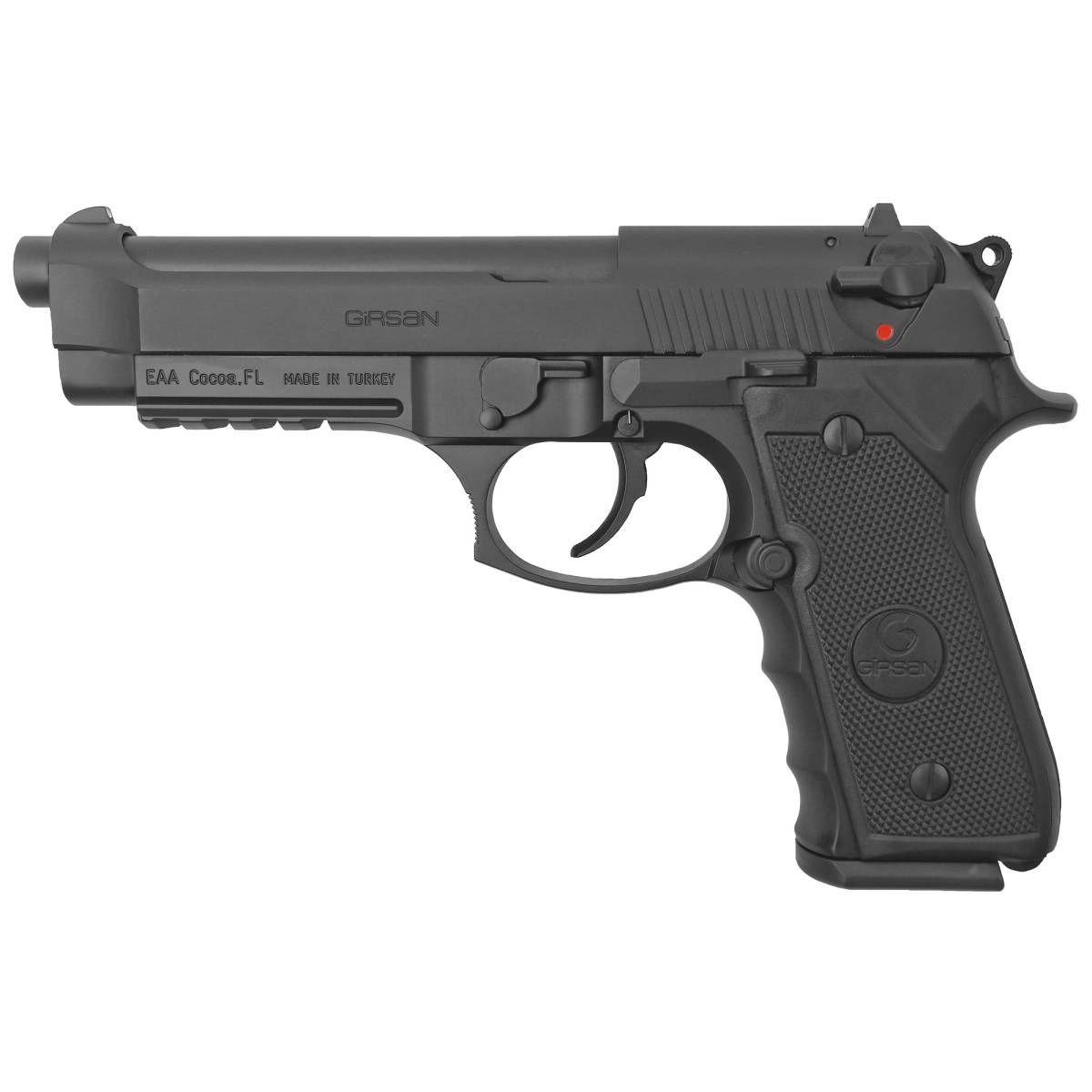 EAA Girsan Regard MC 9mm Pistol 4.90” 18+1 Black Polymer Grip-img-1
