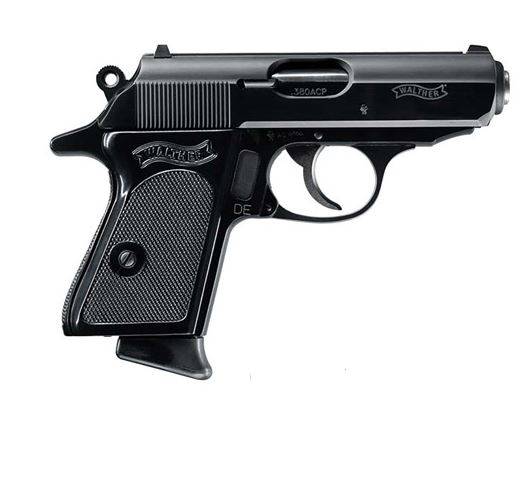 Walther PPK/S 380 ACP 3.30” 7+1 Black Polymer Grip-img-1