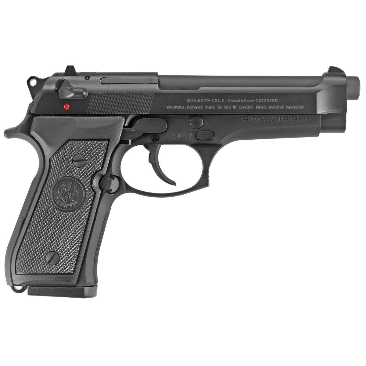 Beretta 92 92FS 9mm Pistol 2-15rd Mags 4.9" J92F300M-img-1