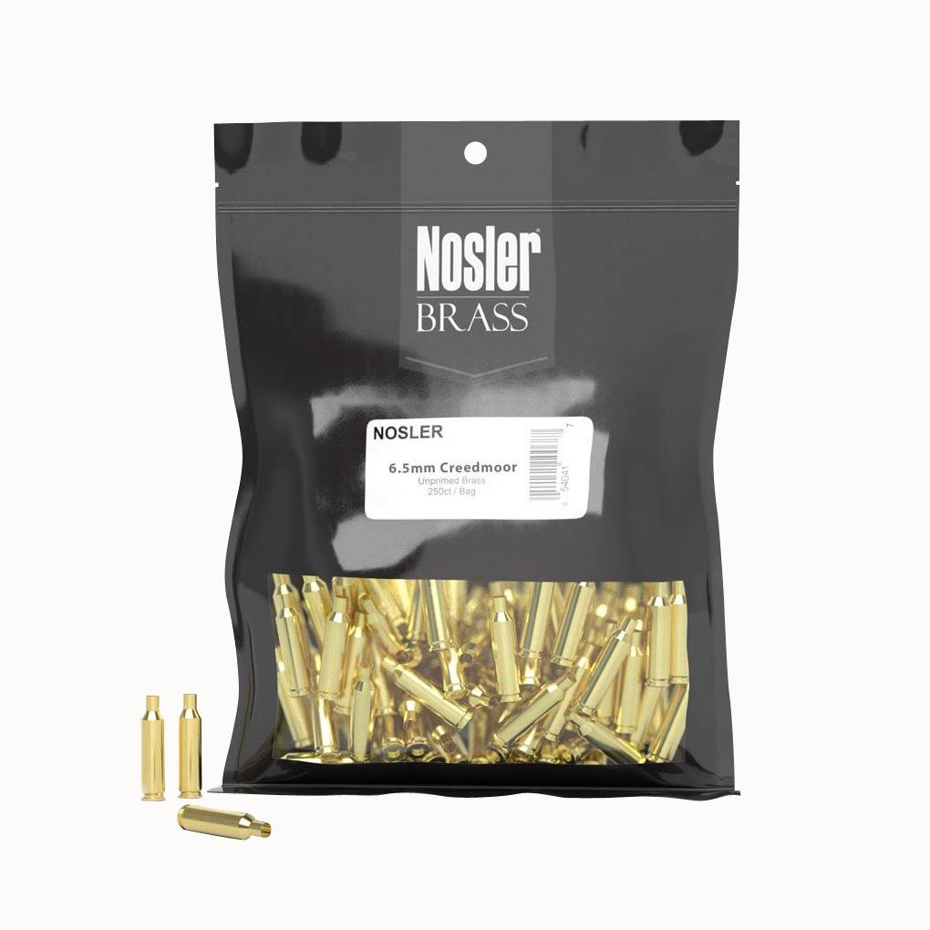 Nosler 10211 Premium Brass Unprimed Cases 6 5 Creedmoor Rifle Brass 100 Other Reloading