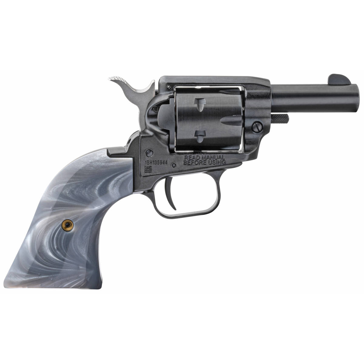 Heritage Barkeep .22 LR 2.68" Single-Action Revolver 6-Shot Gray Pearl Grip-img-2