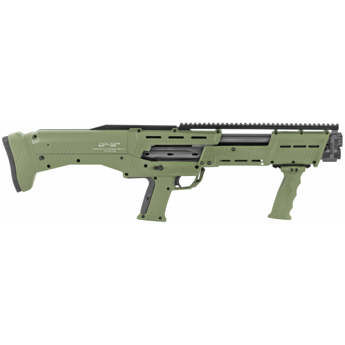 STANDARD MFG DP12 12 GAUGE DOUBLE PUMP TACTICAL 1G2A SHOTGUN OD GREEN GA-img-2