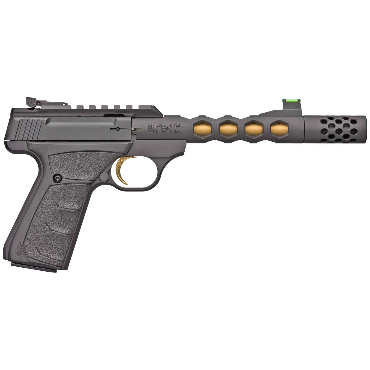 Browning Buck Mark Plus Vision SR 22 LR 5.87" 10+1 Ultragrip Cerakote...-img-2