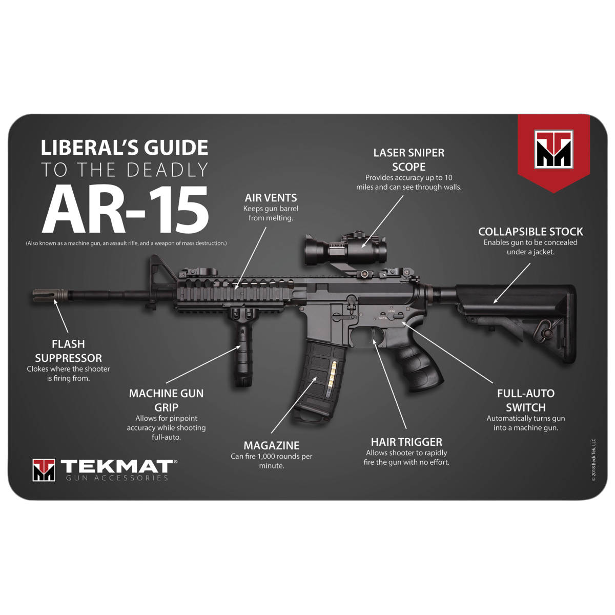 AR15 TEKMAT LIBERAL'S GUIDE TO THE-img-0