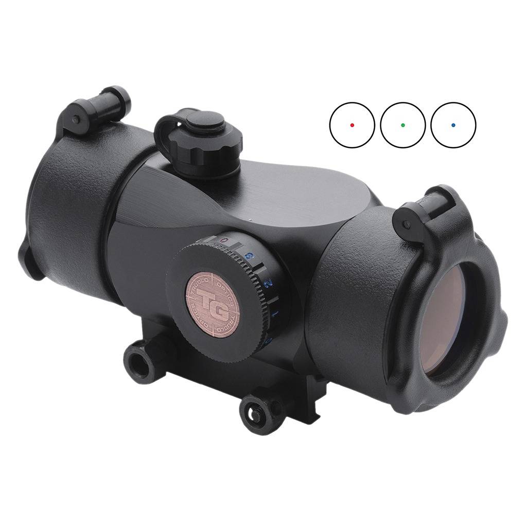 Truglo TG8230B Triton 1x 30mm Obj Unlimited Eye Relief 5 MOA Black-img-1