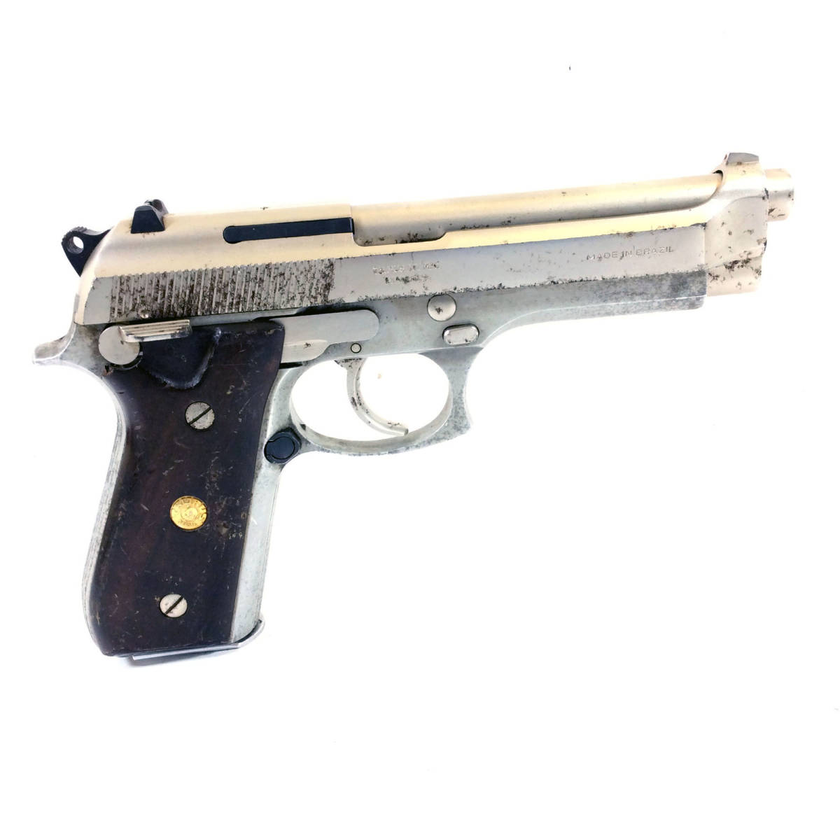 TAURUS PT92AF-D 9MM DA 5” NICKEL PT-92 AF-D SEMI AUTO PISTOL - Semi ...