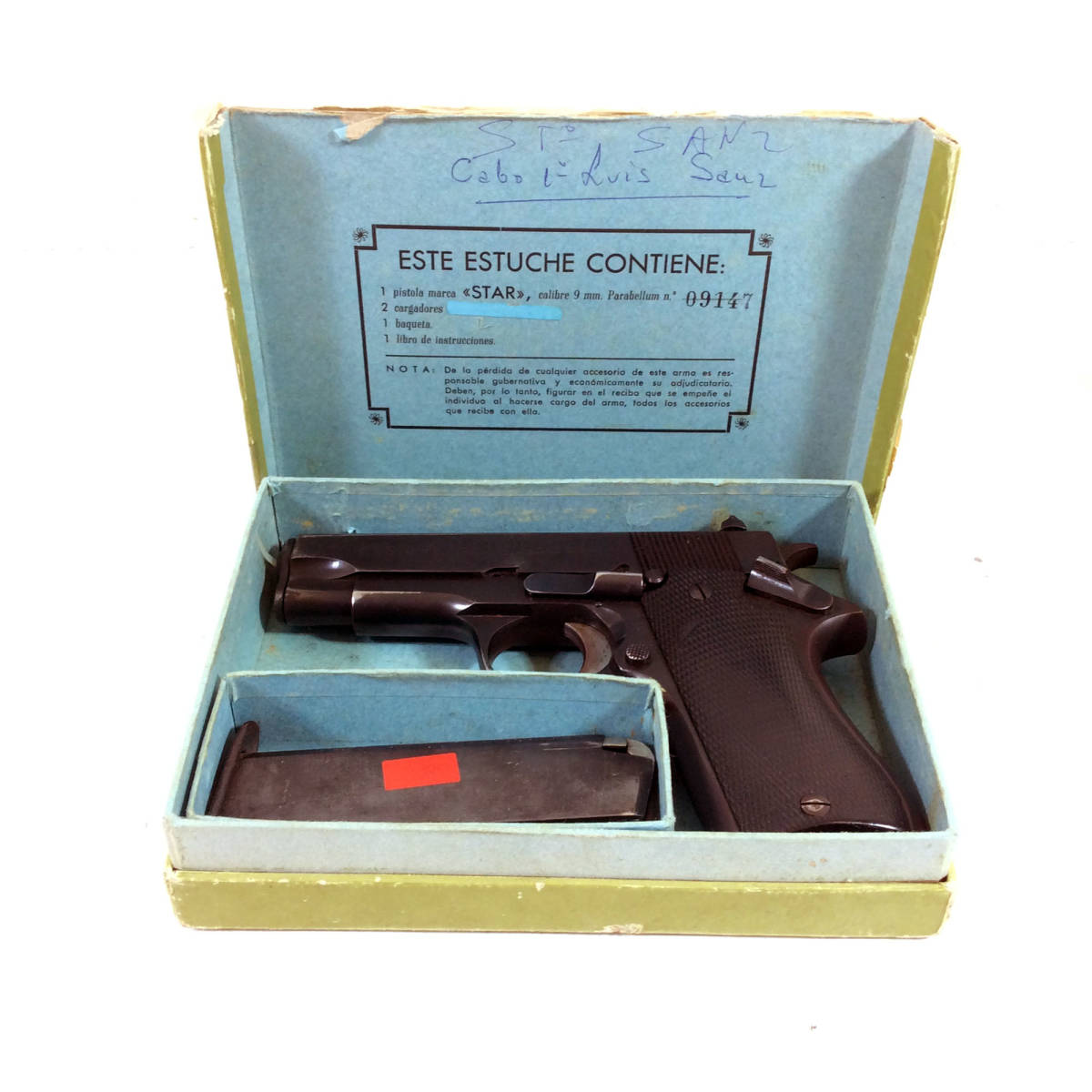 Star BM 9mm 1911 Hand Select Spanish Semi Auto Pistol-img-12