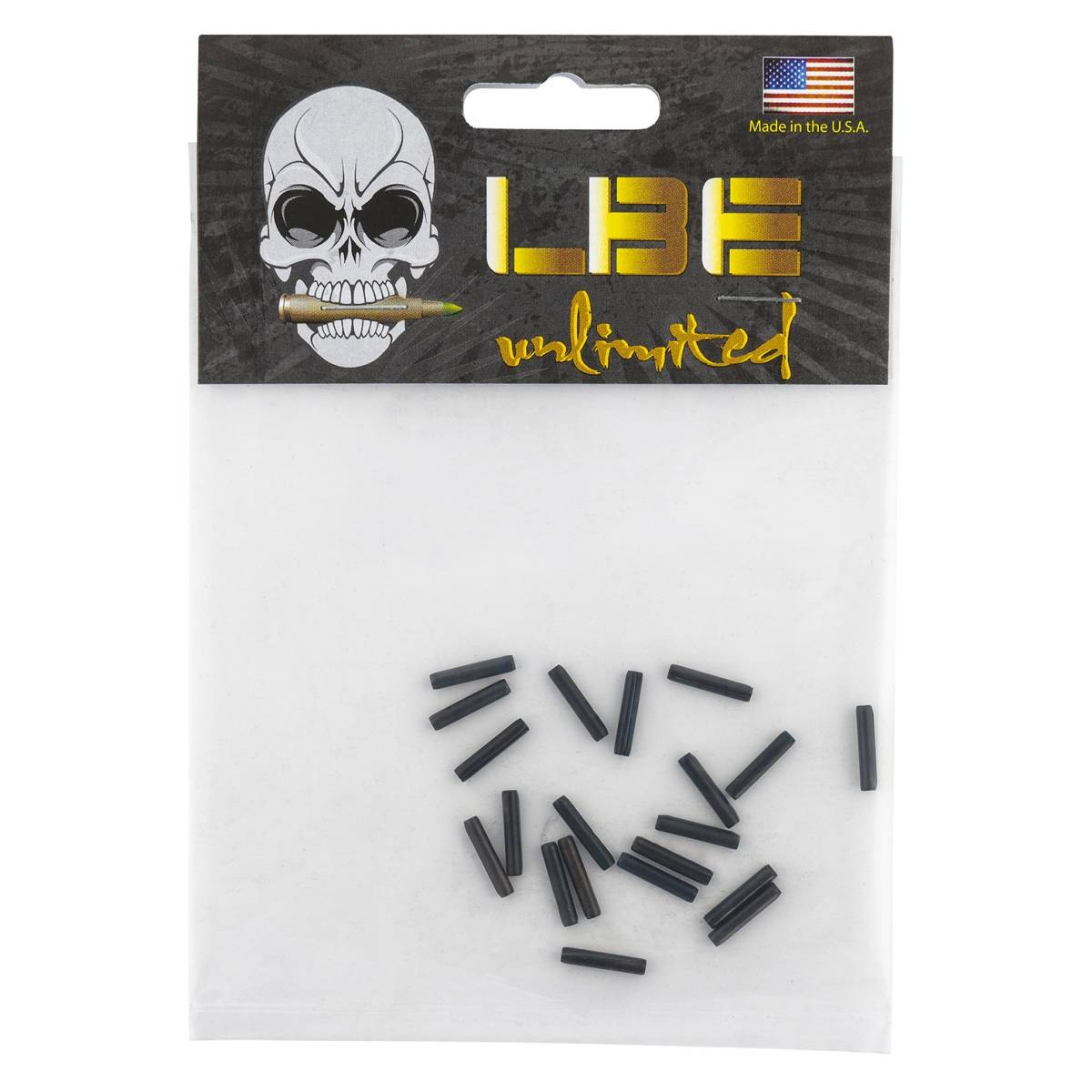 LBE Unlimited ARBCRP20PK Bolt Catch Roll Pins for AR-15 (20 pc)-img-0
