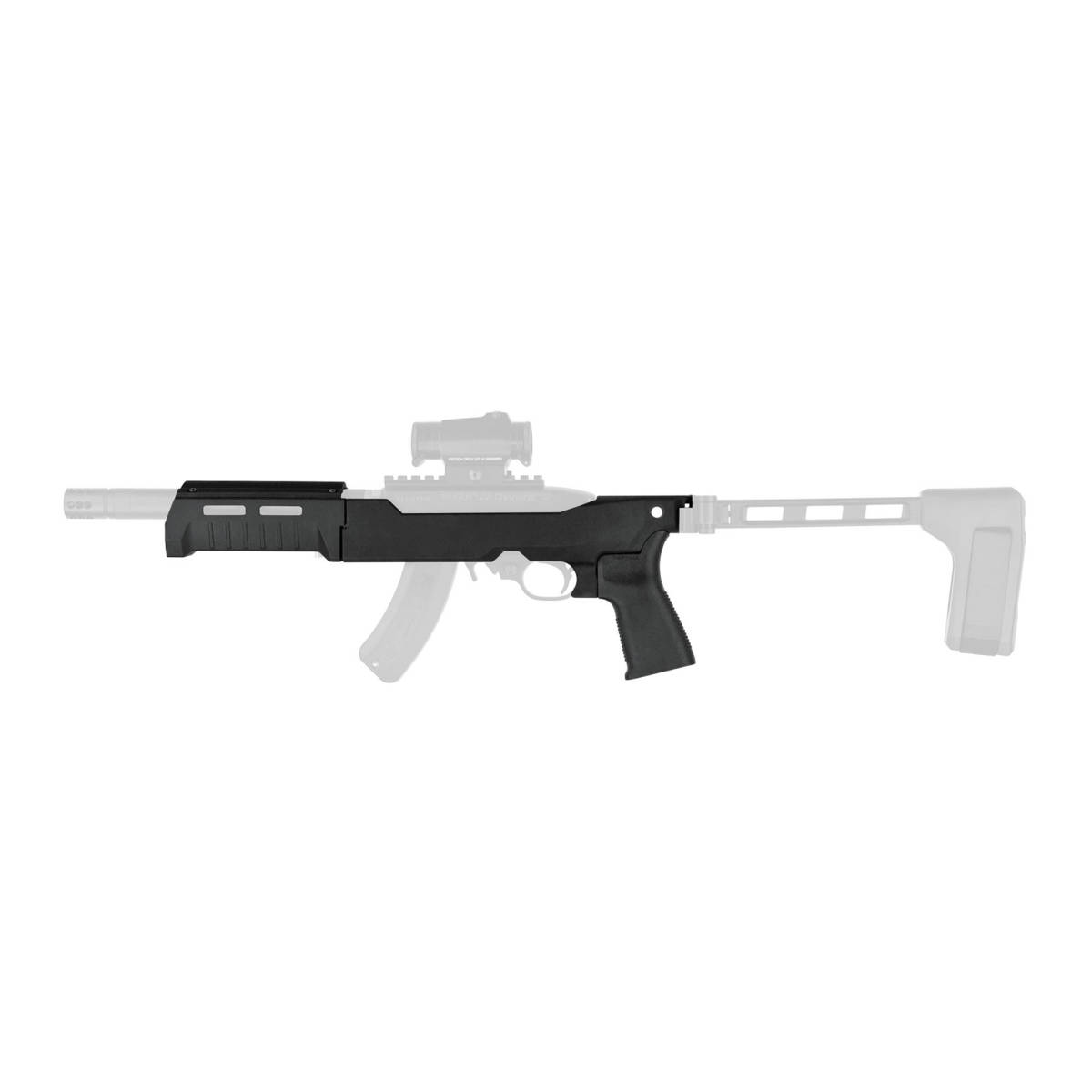 SB Tactical 22TD-01-SB Chassis Takedown Black for Ruger 10/22 & 22...-img-1