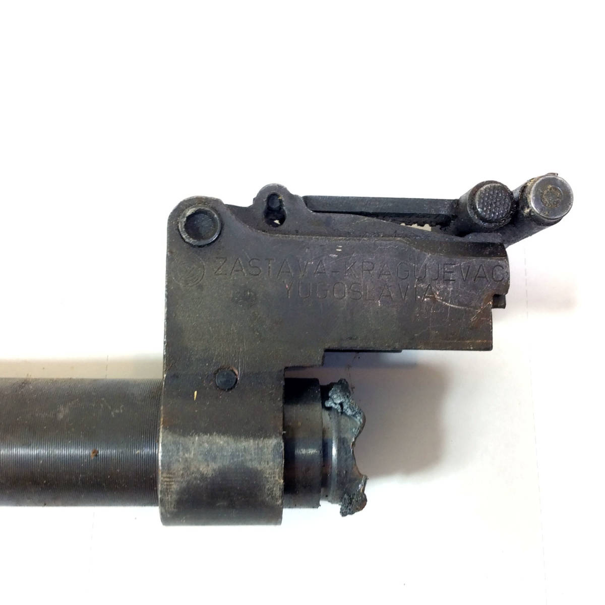 Yugo M72 RPK AK47 REAR SIGHT BLOCK WITH LEAF Yugoslavian AK47 AK47