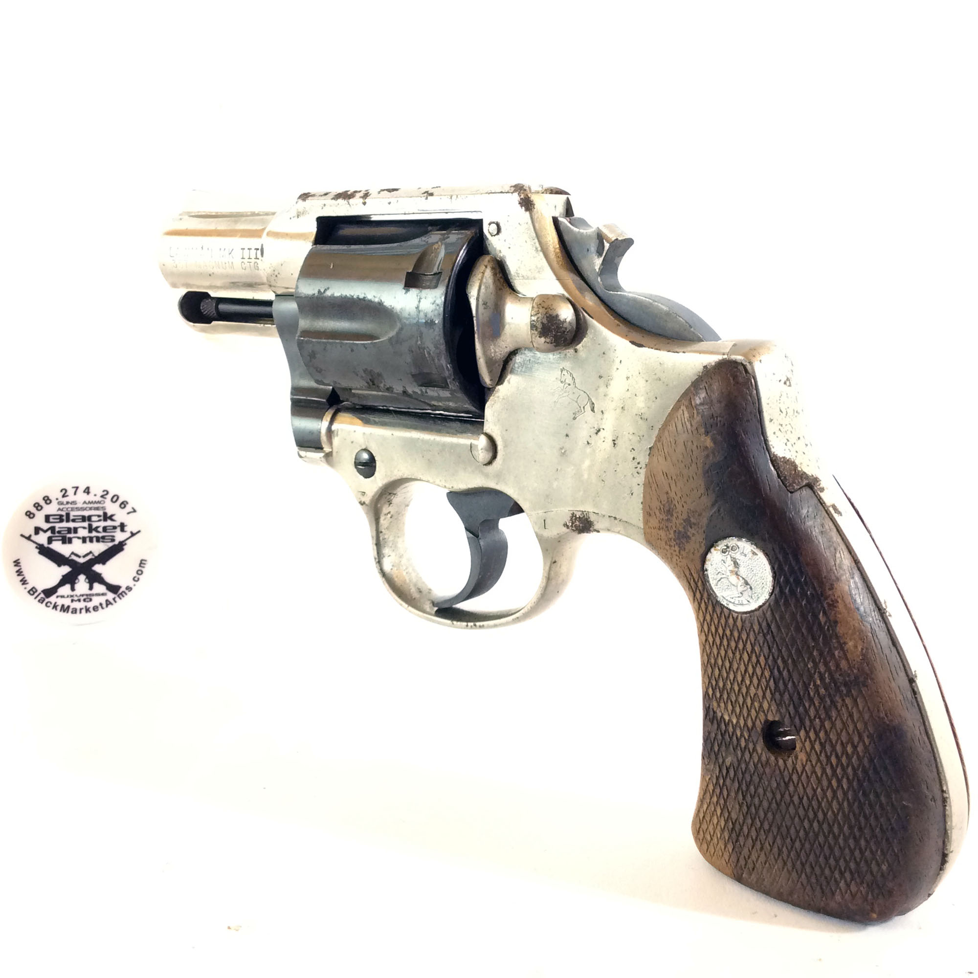 Custom 1979 Colt Lawman MKIII 357 Mag MK III Revolver Da 2” Heavy ...