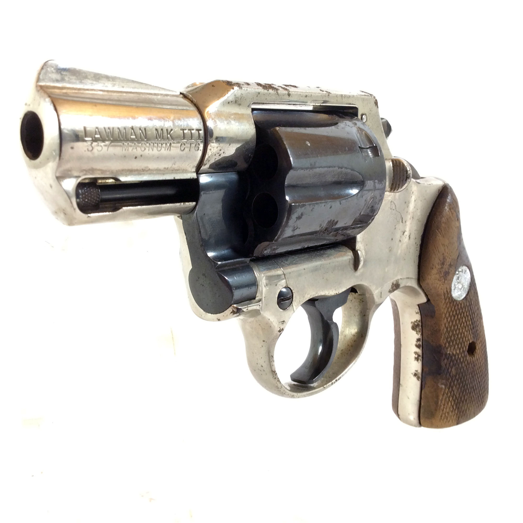 Custom 1979 Colt Lawman MKIII 357 Mag MK III Revolver Da 2” Heavy ...