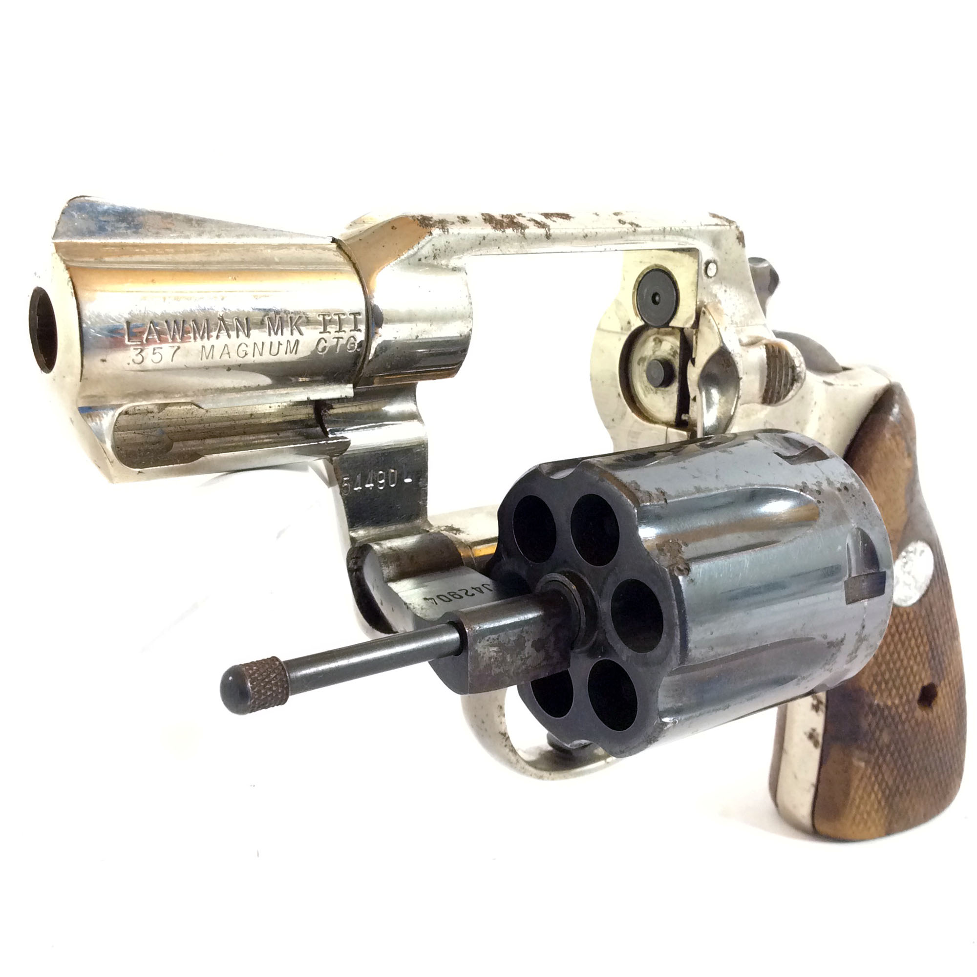 Custom 1979 Colt Lawman MKIII 357 Mag MK III Revolver Da 2” Heavy ...