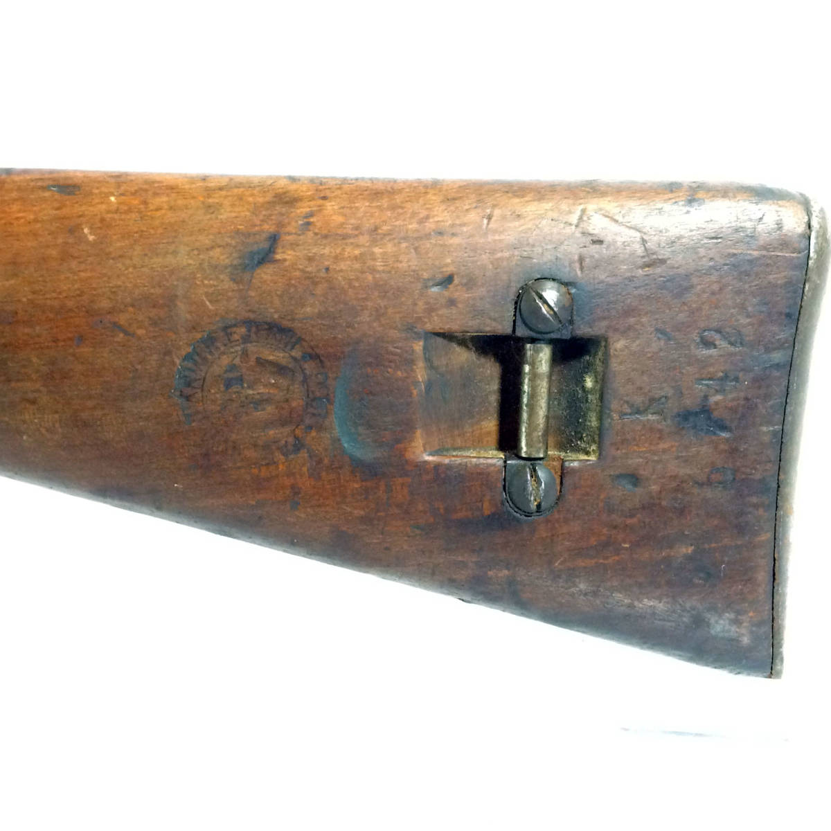 RE TERNI CARCANO CAVALRY M91 CARBINE 6.5X52mm PUSH BUTTON BAYO RELEASE...-img-2