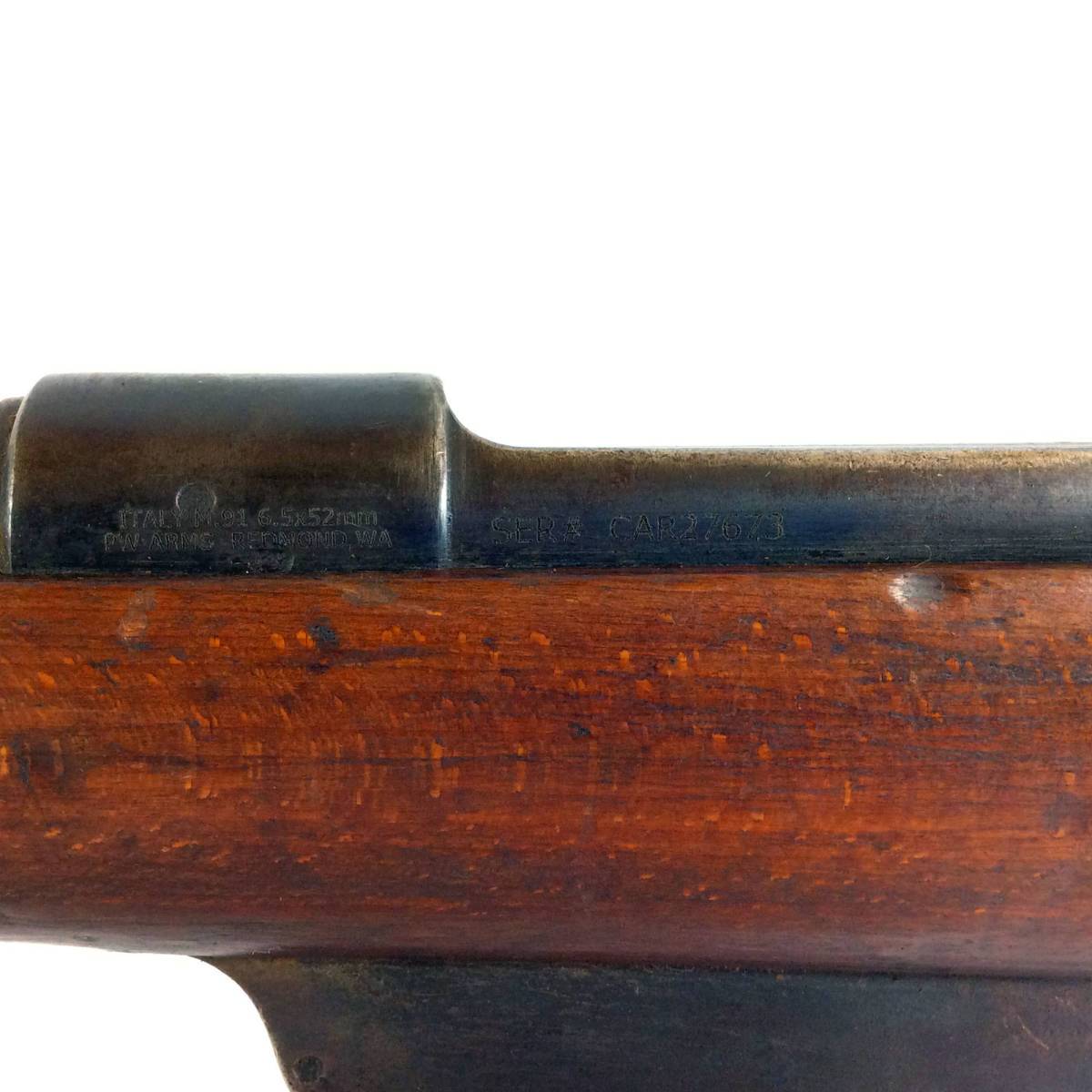 RE TERNI CARCANO CAVALRY M91 CARBINE 6.5X52mm PUSH BUTTON BAYO RELEASE...-img-6