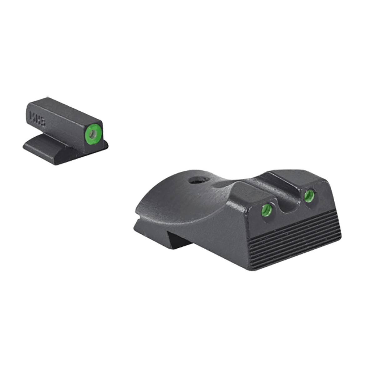 Meprolight USA 412183111 Hyper-Bright Green Tritium Outline Front...-img-1