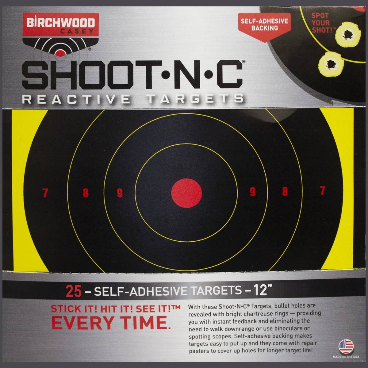 Birchwood Casey TDSNC1225PK Target Dispenser Adhesive Paper 12