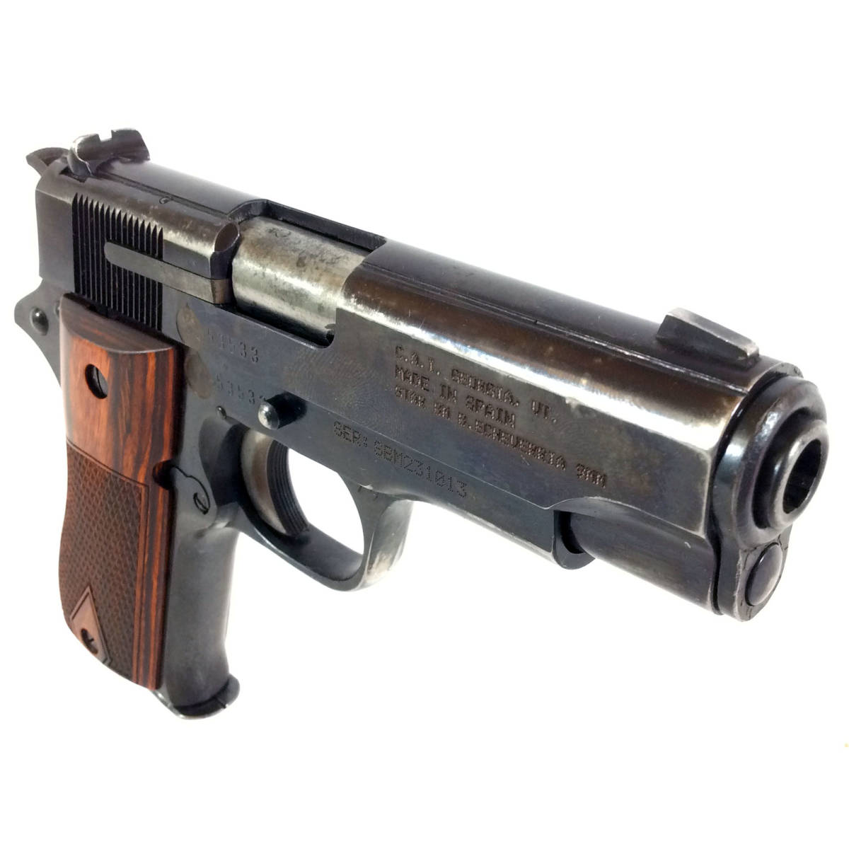 Star BM 9mm 1911 Wood Grips Hand Select Semi Auto Pistol-img-13