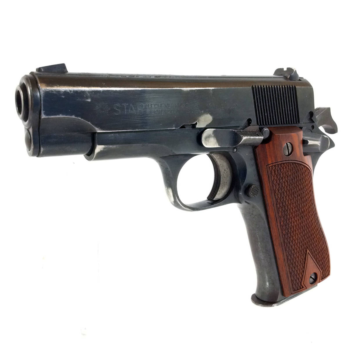 Star BM 9mm 1911 Wood Grips Hand Select Semi Auto Pistol Semi Auto Pistols at