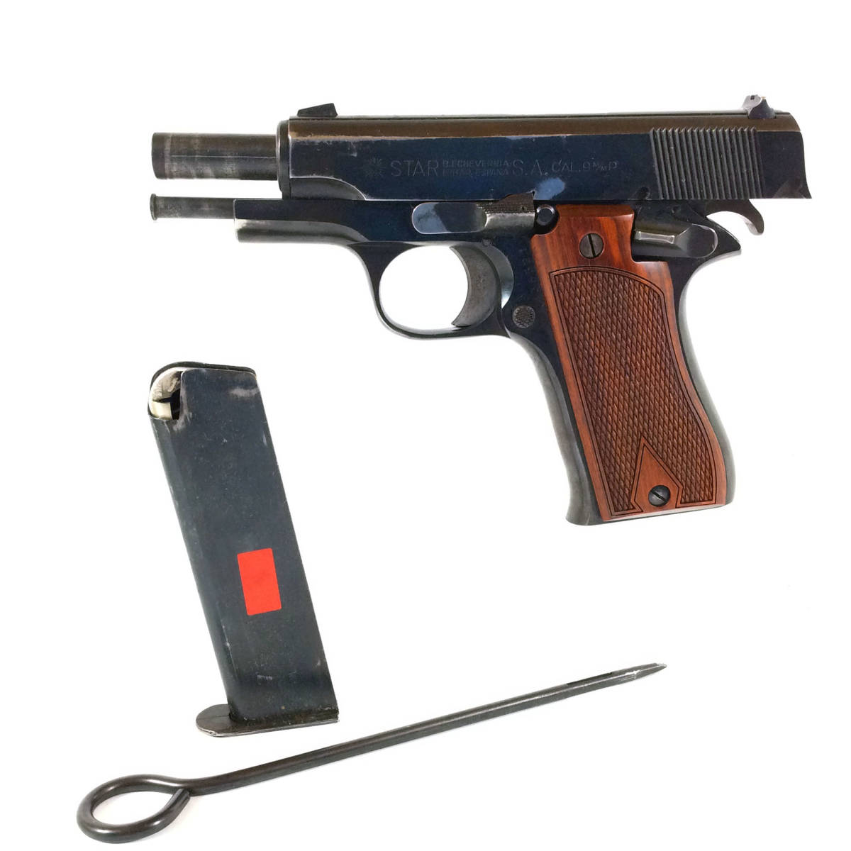 Star BM 9mm 1911 Wood Grips Hand Select Semi Auto Pistol Semi Auto Pistols at