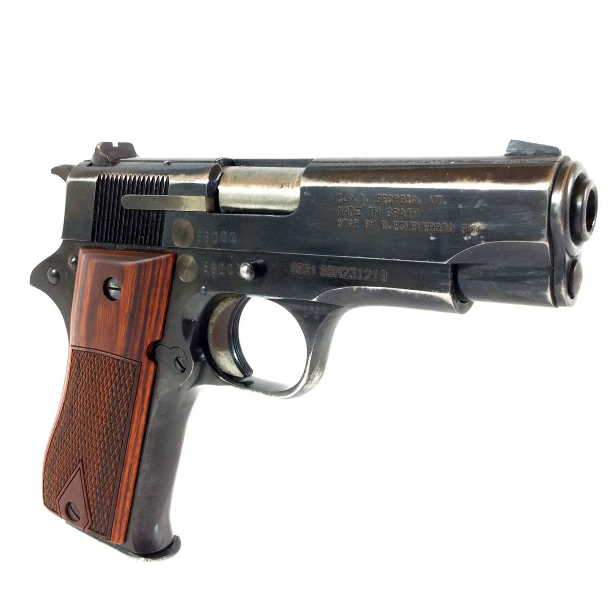 Star BM 9mm 1911 Wood Grips Hand Select Semi Auto Pistol-img-3