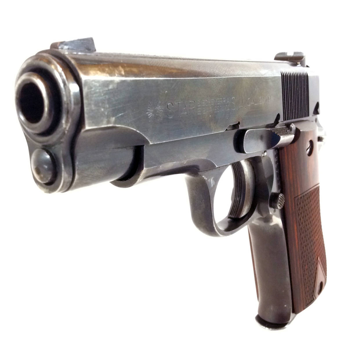 Star BM 9mm 1911 Wood Grips Hand Select Semi Auto Pistol Semi Auto Pistols at