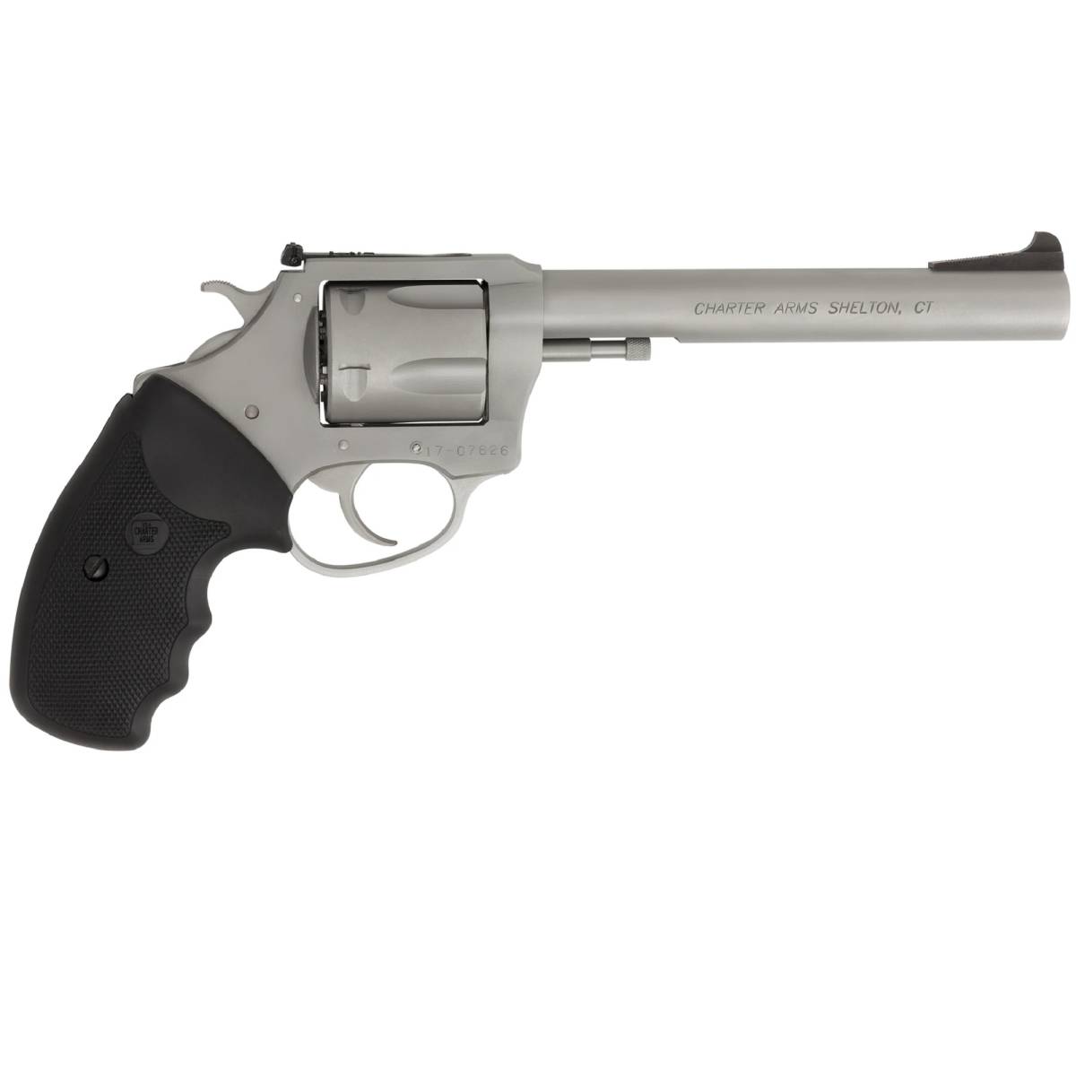 Charter Arms Bulldog Target 44 Special 5 rd 6” Brushed Stainless S&W Spl-img-1