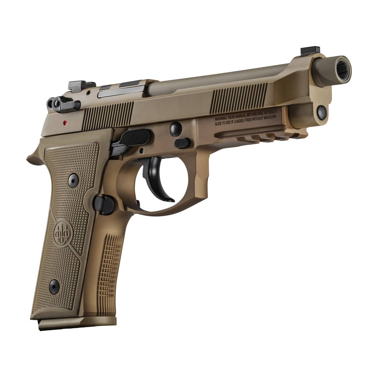 Beretta M9A4 9mm Luger 5.10” 18+1 Flat Dark Earth Optics Ready 92 ...