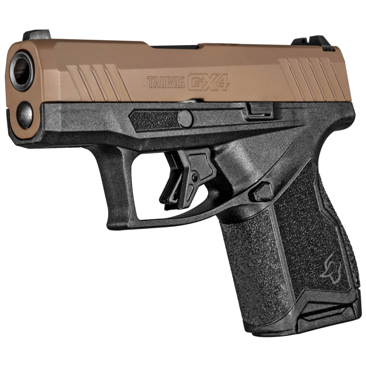 Taurus GX4 9mm Subcompact Troy Coyote Tan/Black 2 Tone Semi-img-1