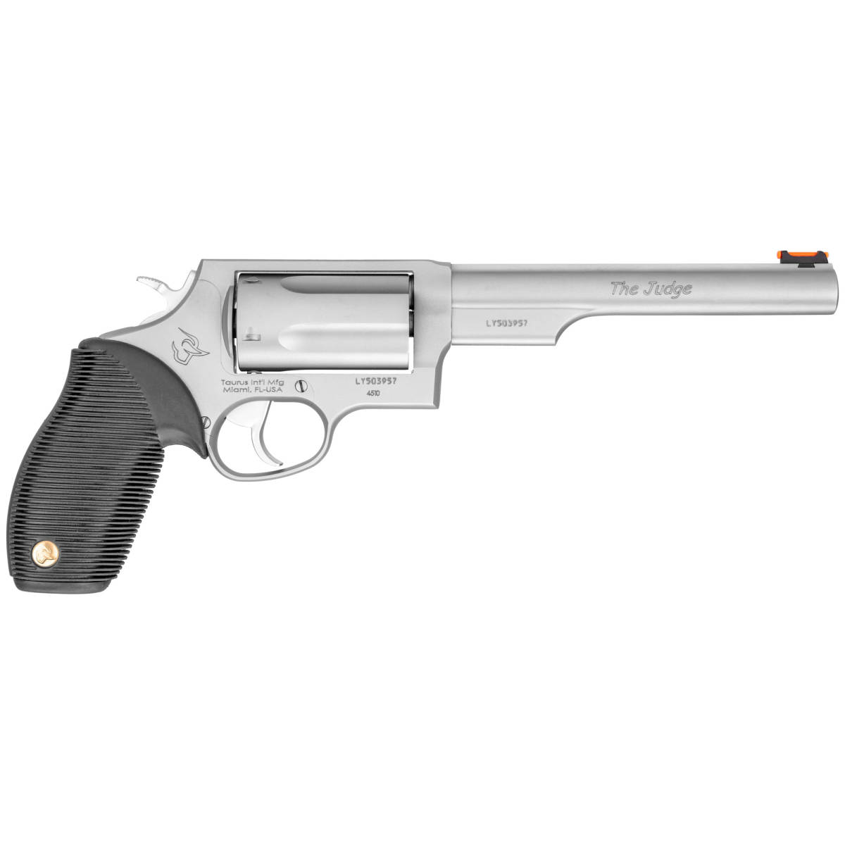Taurus Judge 45 Colt/410 Gauge 5rd 6.5" Barrel 45LC 410Ga Revolver SS-img-2