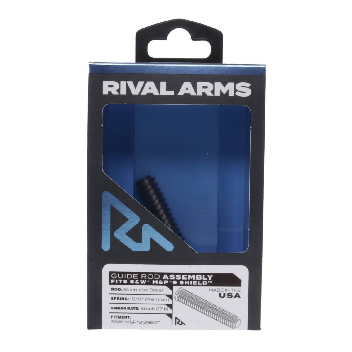 Rival Arms RARA50M101S Guide Rod Assembly Stainless Steel for S&W M&P-9-img-0