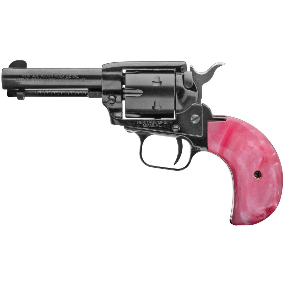 HeritageRough Rider 22 LR,22 WMR Combo 6rd 3.50” Pink Pearl Grips-img-2