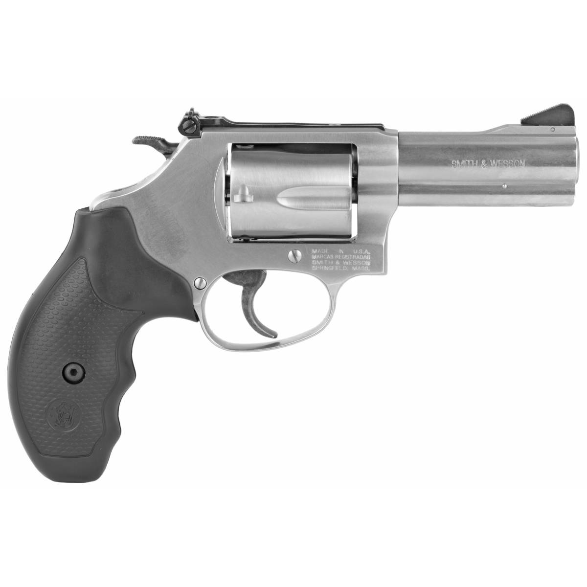 Smith Wesson 60 357 Magnum 3” 5rd Single/Double Stainless Mag Revolver-img-1