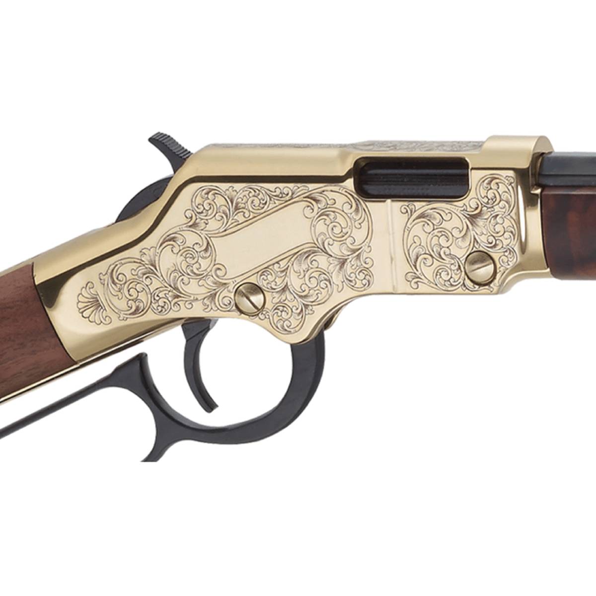 Henry Golden Boy Deluxe Engraved 3rd Edition 22 Magnum 20.50” Lever...-img-1