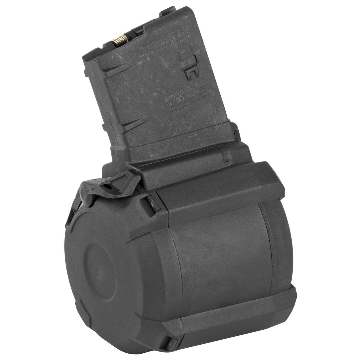 Magpul D50 PMAG GEN3 7.62 NATO 308Win 308 Winchester 50rd Drum Mag-img-2