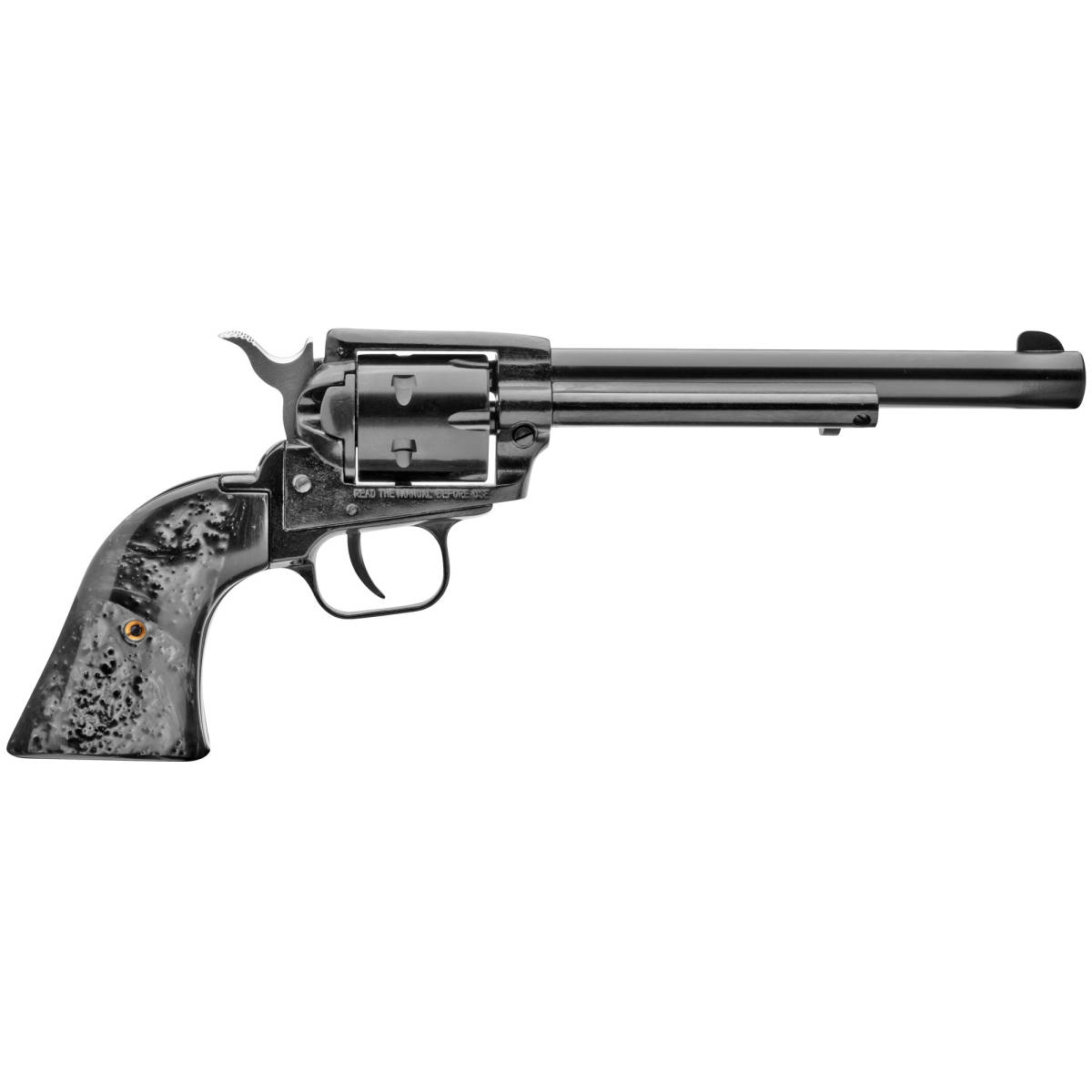 Heritage Rough Rider 22 LR 6.50” Black Pearl Grips 22LR Revolver-img-1