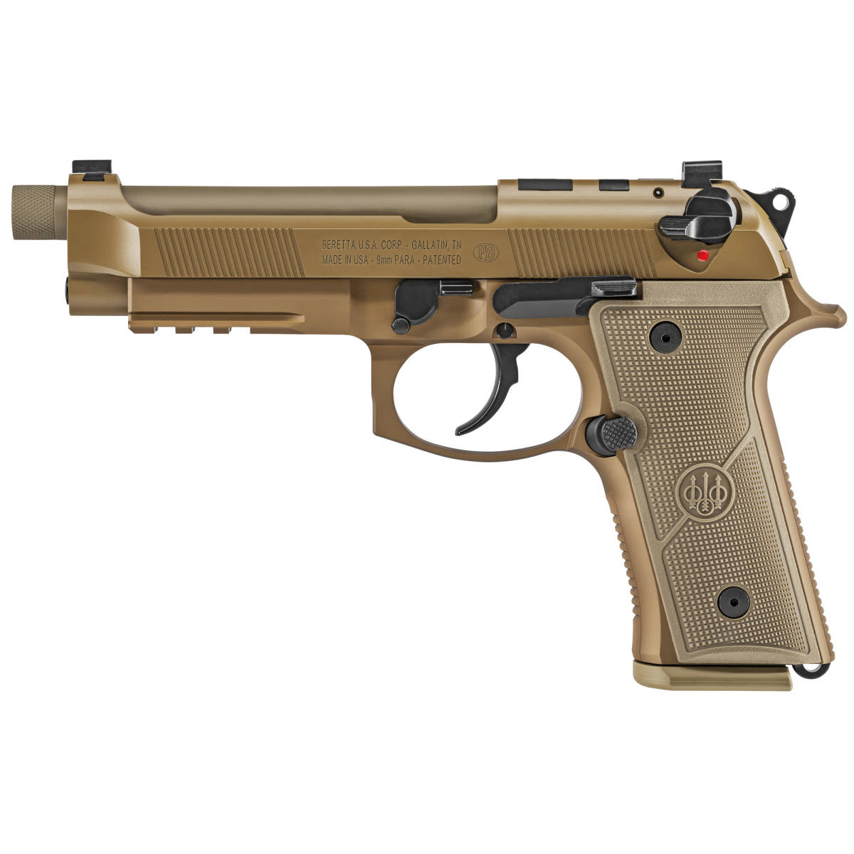 Beretta M9A4 9mm Luger 5.10” 18+1 Flat Dark Earth Optics Ready 92-img-2