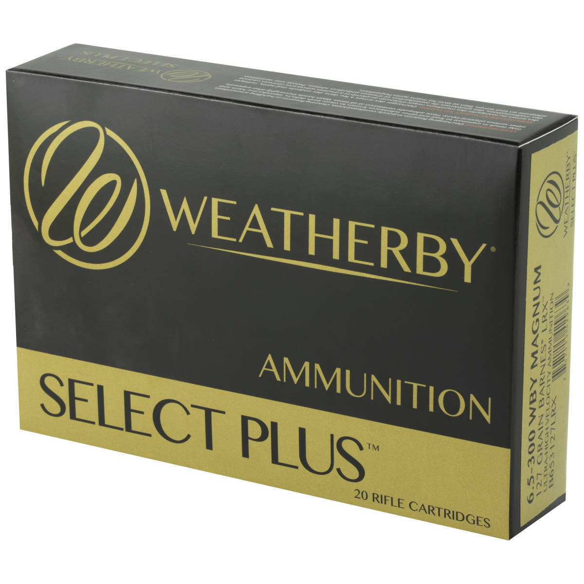 Weatherby 6.5-300 Mag 127 gr LRX Boat-Tail Wby Magnum 6.5-img-2