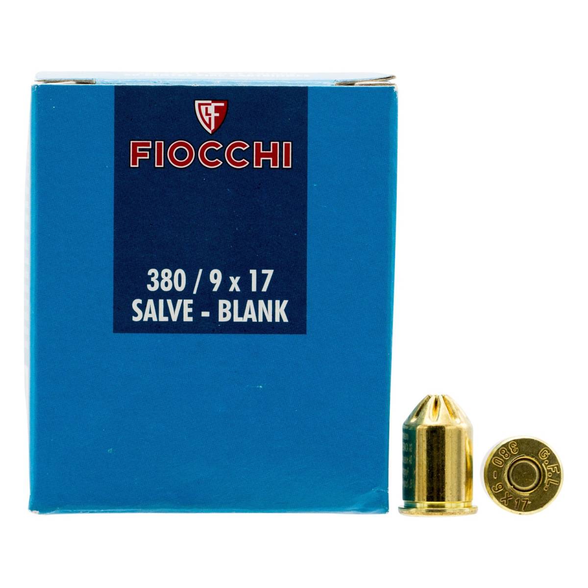 Fiocchi 380BLANK Pistol Blank 380 Rimmed Short 50 Per Box/ 30 Case-img-0
