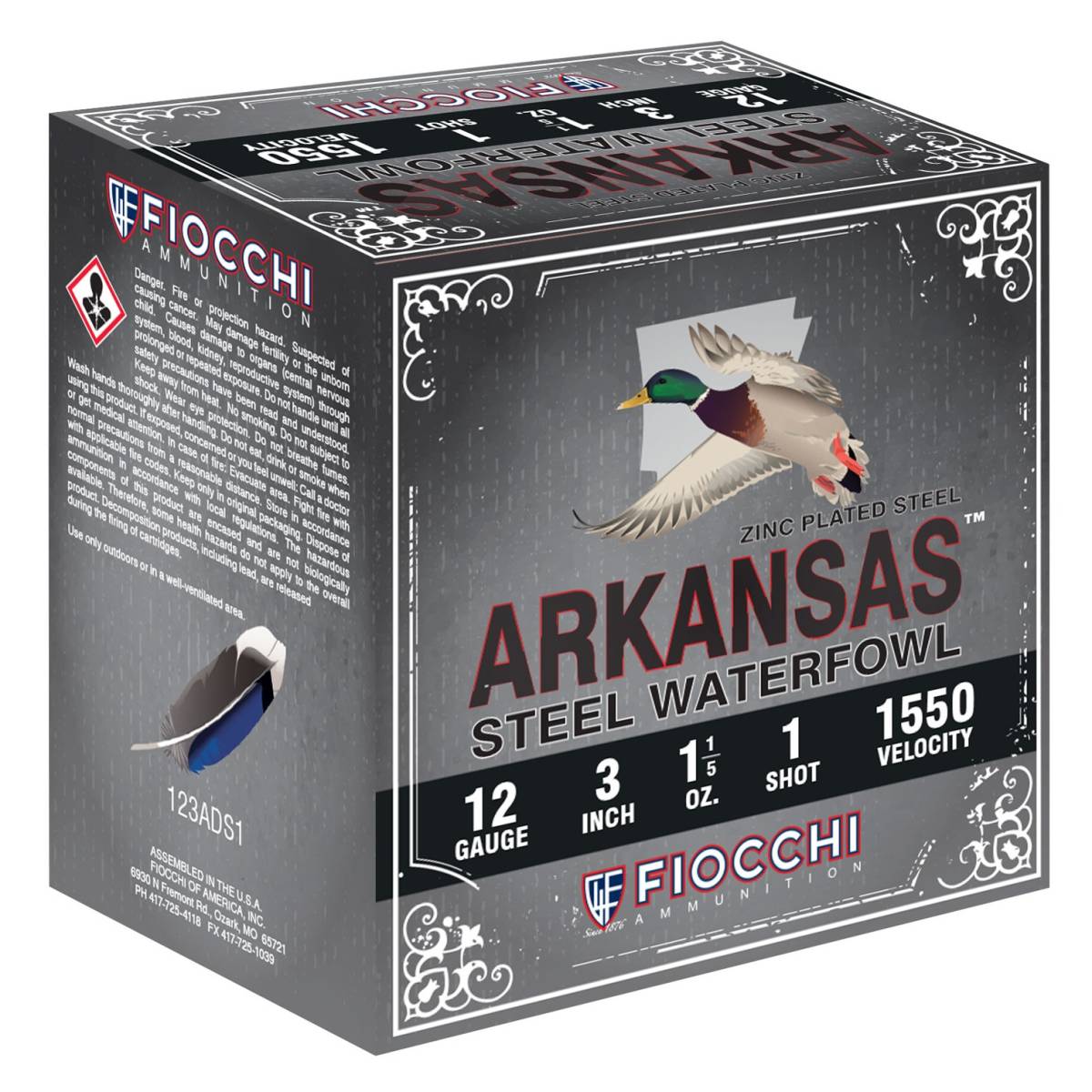 Fiocchi 203ST3 Flyway 20Gauge 3” 7/8oz 3Shot 25 Per Box/10 Case-img-1